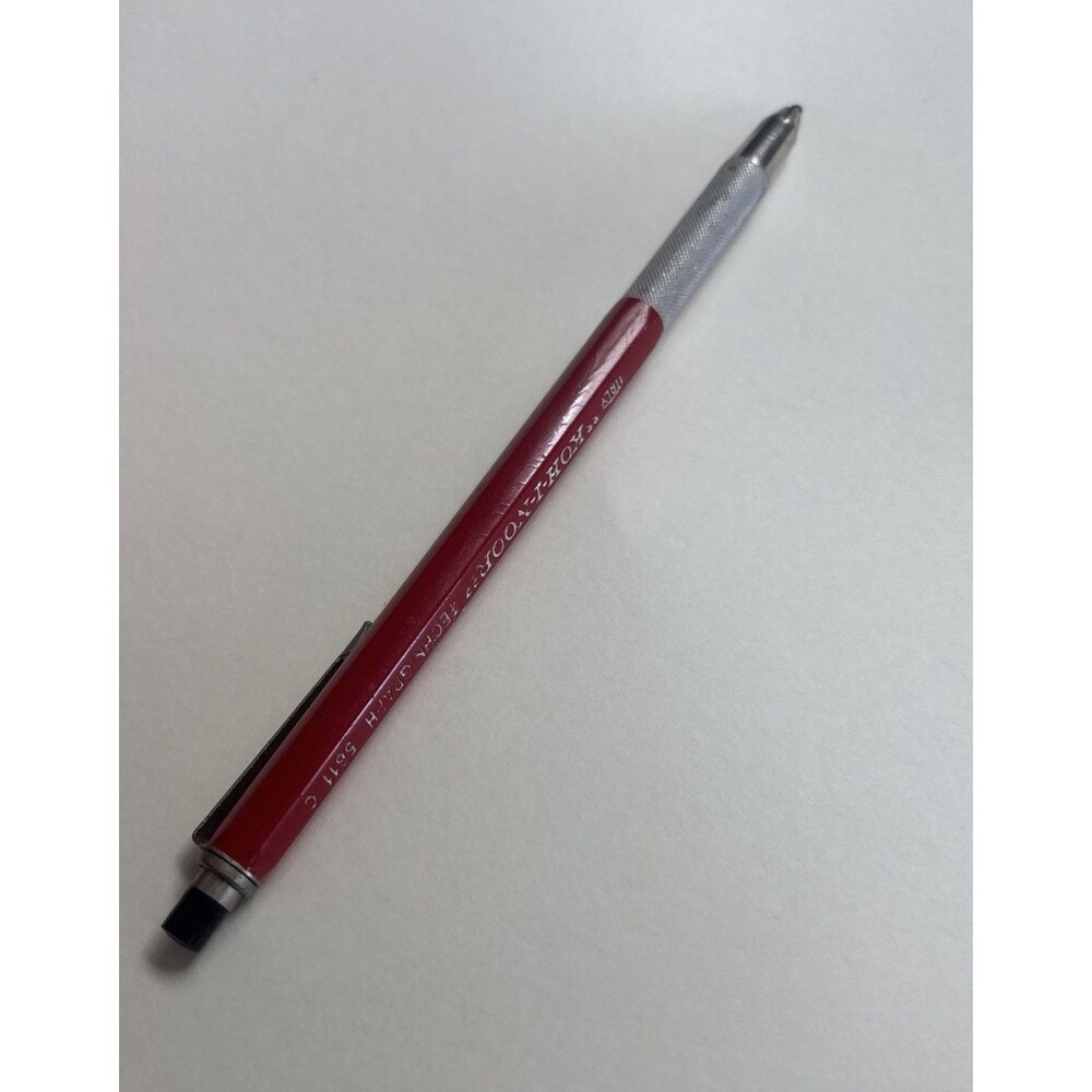 Vintage KOH-I-NOOR Red Technigraph 5611 Lead Holder Drafting Pencil Made Italy